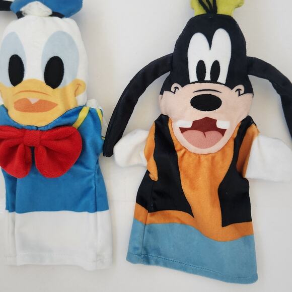Set of 2 Disney hand puppets, Donald Duck and Goofy - Picture 2 of 3